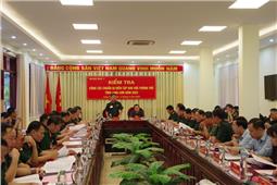 Quân khu kiểm tra công tác chuẩn bị diễn tập khu vực phòng thủ tỉnh Lạng Sơn
